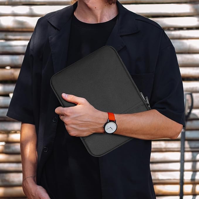 9-11 Inch Tablet Carrying Sleeve Case for Amazon Fire Max 11/10.1" Fire HD 10 Plus / 11" iPad Pro M5 M4 / Air M4 M3 M2 / iPad 11th,Samsung Galaxy Tab S9 S8 S7 A8 11" Tablet Bag(Black)