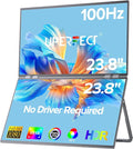 UPERFECT Delta 23.8" 100Hz Portable Dual Monitor for Laptop Screen Extender, 1080P HDR 360° Folding Stacked Triple Monitor with Stand & VESA for Laptop PC Phone Game Console (No Driver Needed)