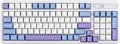EPOMAKER Cypher 96 Wireless Gaming Keyboard with 8000mAh Battery, Hot Swappable Creamy Keyboard with Numpad and Calculator, RGB Backlit, NKRO for Games/Office (Wisteria Linear Switch)