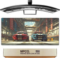 MPCO. Original Large Gaming Desk Mat – 36" x 17" Aeroglyde Manga Motors Megumis-Mustangs Full Desk Mouse Pad for Smooth Precision – Non-Slip, Washable Extra-Large PC Mouse Pad for Gaming Sessions