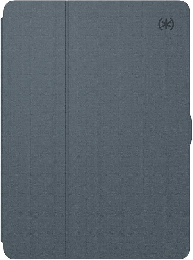 Speck Products Compatible Case for Apple 12.9-inch iPad Pro Case (2015 and 2017 Models), BalanceFolio with Magnets, Stormy Grey/Charcoal (90915-5999)