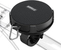 Inwa Bluetooth Bicycle Speakers with TF Card Mode, Waterproof Wireless Portable Traveling Bike Speaker, Built in Mic for Bicycle Riding, Showering, Hiking, Pool, Beach, Golfing(Black)