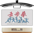 MPCO. Original Large Gaming Desk Mat – 36" x 17" Aeroglyde OZGMX Movements Full Desk Mouse Pad for Smooth Precision – Non-Slip, Washable Extra-Large PC Mouse Pad for Gaming Sessions