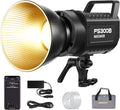 NEEWER FS300B 300W LED Studio Video Light, Bi Color COB Continuous Lighting with 2.4G/APP Control 44500Lux/1m 2700K-6500K CRI97+, 12 Scenes, Bowens Mount Spotlight for Photography Recording Streaming