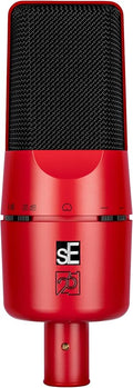 SE ELECTRONICS X1 A 2C Large Diaphragm Condenser Microphone with 100 Hz Filter & -20 dB Pad - XLR Condenser Mic for Singing & Instruments - Professional Studio Microphone for Recording (Red)
