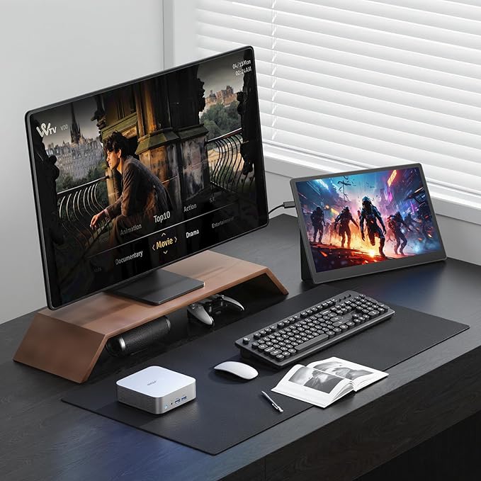 Portable Monitor 13.5'' 3000×2000 IPS 3:2 Screen, 100% sRGB HDR USB-C HDMI Second Monitor for Laptop, Ultra-Slim Portable Display with Adjustable Damping Stand, Plug & Play for PC Mac Phone