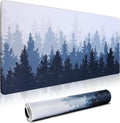 HGWALP Large Gaming Mouse Pad & Extended XXL Computer Game Mouse Mat, Long Desk Pad with Stitched Edges for Keyboard,Home Office Gaming Work Big Desk Pad (35.4x15.7x0.12IN, 90x40CM),Style C