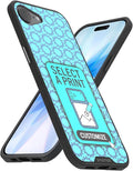 Smartish® iPhone 17e/16e MagSafe Case - Gripmunk Magnetic Slim Case [Lightweight + Protective] Drop Tested Thin Grip Cover with Microfiber Lining for Apple iPhone 17e/16e - Custom Prints