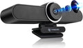 4K Webcam Conference Call TV Room Web Camera with Dual Microphones &Speaker, | All-in-One USB Video Camera, 116° Wide Angle, AI Auto Framing | Compatible with Zoom, OBS