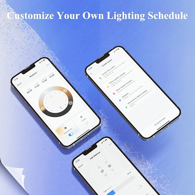 DiCUNO Smart Edison Bulb ST19, Color Changing WiFi Smart Light Bulb, 2700K-6500K Tunable via App, ST58 Edison Bulb, Compatible with Alexa & Google Home, 5W (50 Watt Equivalent), 500lm, 1-Pack