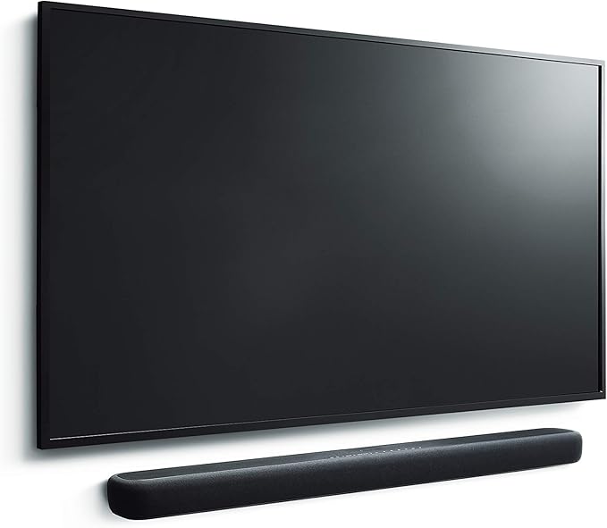 YAMAHA ATS-2090 Sound Bar with Wireless Subwoofer, Bluetooth, and Alexa Voice Control Built-in (Renewed), Black
