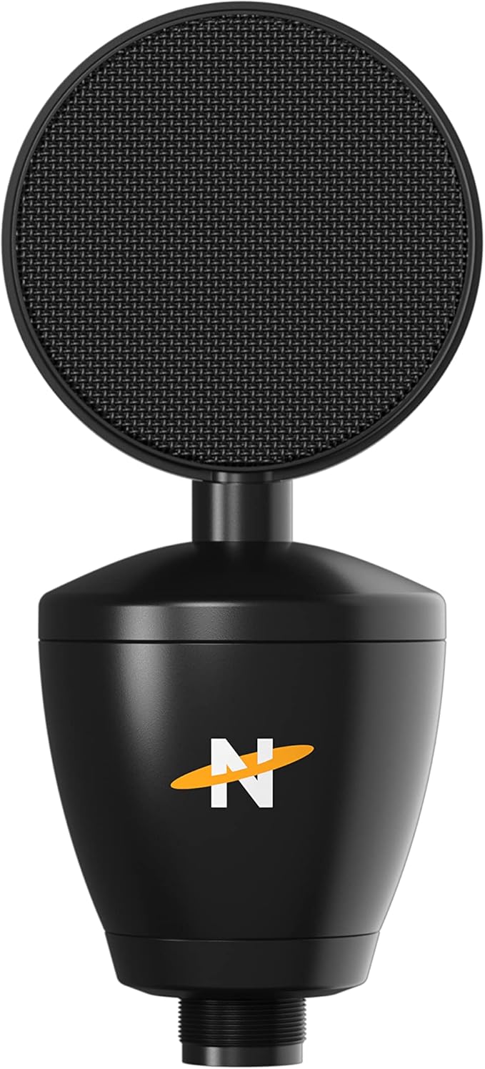 NEAT Microphones Neat Worker Bee II - Cardioid Medium Diaphragm Condenser Microphone with Internal Capsule Shock Mount, for Recording, Podcasting, Streaming, and Gaming, XLR Output - Black