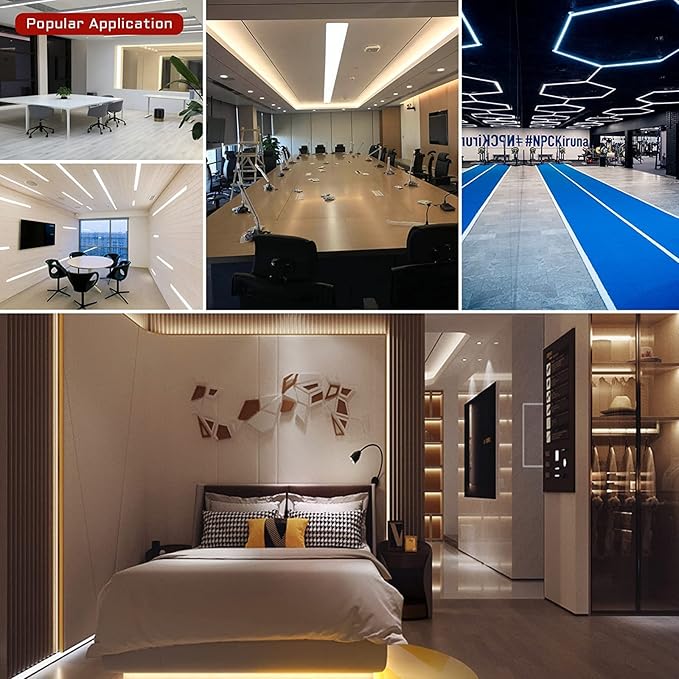 COB LED Strip Light DC12V LED Strip Flexible Super Bright LED Strips 9W/m 2x16.4FT Natural White 4000K CRI 90+ 480LEDs/m High Density Uniform Light for Home Decor No Adapter or Controller