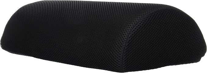 Mind Reader Foot Rest, Under Desk at Work, Ergonomic, Office, Foam, Black