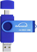 3.1 256GB 3 in1 High Speed Photo Backup Flash Drive for iPhone 15/16/17 wtih Type C/USB-C Port,Photo-Stick-for Android Phones with OTG Function