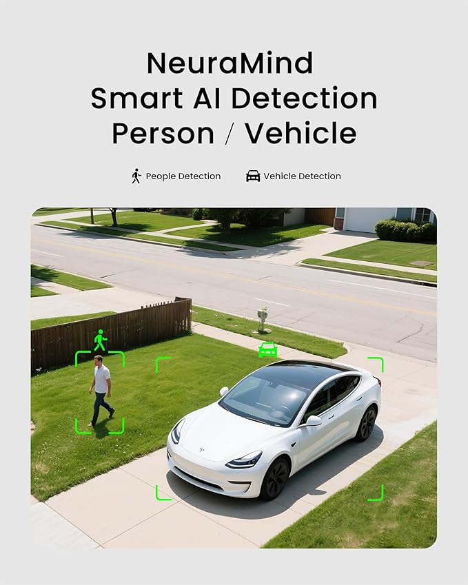 youkey 4K Plug-in Security Camera Outdoor, F1.0 Color24 Night Vision, Plug-in Cameras for Home Security Outside, 24/7 Continuous Recording, 130°FOV, 2.4/5GHz WiFi 6, Bluetooth Pairing, No Monthly Fees