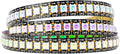 BTF-LIGHTING WS2812B IC RGB LED Strip,UL Listed,Pure Gold Wires,DC5V 3.28FT 144LED 5050SMD,Individually Addressable,Flexible for DIY Chasing Full Color Project,3M Tape,IP30(No Adapter or Controller)