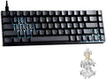 XVX HE68 Max Rapid Trigger Keyboard 60% Percent,Hall Effect Keyboard with Gateron Magnetic Jade Max Switch,CNC Aluminum Frame Custom Mechanical Key Board for PC/Laptop/Xbox/PS4/PS5, Black Phantom