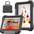 10 inch Tablet Case for Kids,(Compatible with 13th/11th Gen 2023/2021) (Incompatible with iPad Samsung 10 inch Tablet),Light Weight Shock Proof Convertible Handle Stand Kids Case (Black)