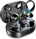 Wireless Earbuds, Bluetooth 5.4 Headphones Sports Stereo Hifi, 50H Playtime Over-Ear buds with ENC Noise Cancelling Mic, IP7 Waterproof Fitness Earphones with Earhooks, Headset for Gym Running Workout