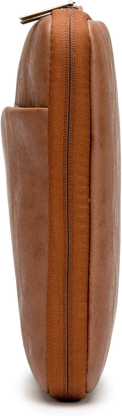 Kinmac 360° Heavy Duty Protective Laptop Sleeve Case Bag Cover with Handle for MacBook Air 13 inch,iPad Pro 13 inch and 13.3 inch HP,Dell,Lenovo,Asus,Acer Laptop (Coffee PU)
