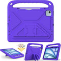 Kids Case for iPad Air 11 inch M4/M3/M2 (2026/2025/2024) & iPad Pro 11 inch M5/M4 (2025/2024) with Pencil Holder/Handle/Kickstand Lightweight Shockproof Cute Soft EVA Foam Stand Cover, Purple