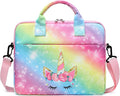 JIANYA Kids Tablet Carrying Bag, 10-12.5 Inch Tablet Sleeve Bag with Shoulder Strap, Unicorn
