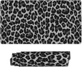 Leopard Skin Pattern Large Extended Mouse Pads XL Mousepad with Stitched Edges Non-Slip Rubber Base Computer Keyboard Pad Desk Mat for Home Office Desk Decor, 29.5" X 15.8"
