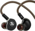 Linsoul 7Hz x Crinacle: Diablo/Divine in-Ear Monitors,14.5mm Planar Magnetic Driver IEM,HiFi Earbuds with Detachable 2 Pin Single Crystal Copper Cable,Earphone for Audiophiles(Diablo, Black)