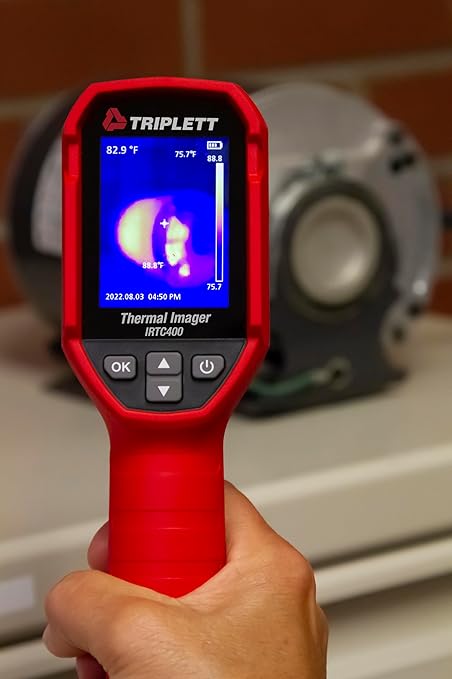 Triplett IRTC400 Thermal Imaging Camera with 2.4" Color TFT Display