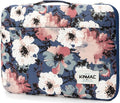 Kinmac 360° Protective Laptop Sleeve Case Bag Cover with Handle for MacBook Pro 16 inch,16 inch HP,Lenovo,Dell,ASUS,Acer Ultrabook and Business Laptop (Camellia)