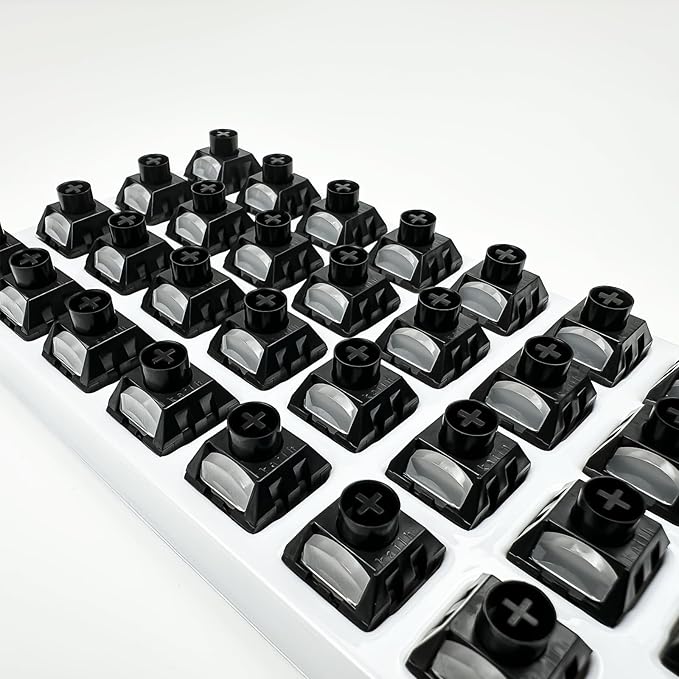 Kailh Box Dark Chocolate Pre lubed Switches for Mechanical Keyboard,5 pin Linear/55gf/Water&Dustproof/RGB/POM Material Switches(Dark Chocolate,108p)