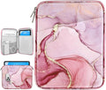 Dadanism 9-11 Inch Tablet Sleeve Bag Carrying Case for iPad 9/8/7th Gen 10.2, iPad Air 11" 2024, iPad Pro 11 M4 M2 2024, iPad Air 5/4 10.9, iPad 10th Gen 10.9, Galaxy Tab A9+/S9 FE/A8, Cloudy Pink