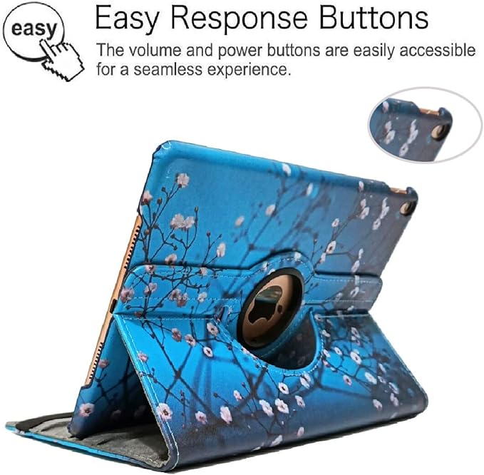Case for iPad Air (3rd Gen) 10.5" 2019 / iPad Pro 10.5" 2017 Case,360 Degree Rotating Stand Protective Cover, Auto Sleep/Wake