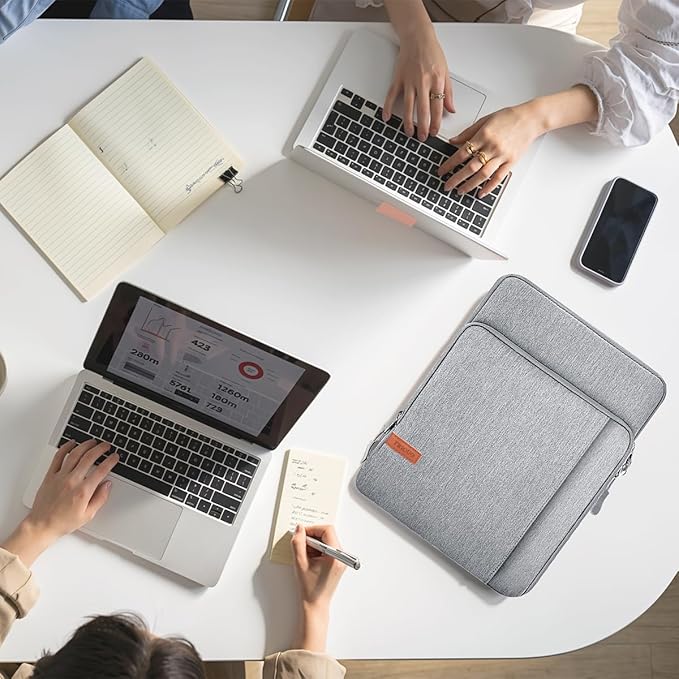 TiMOVO Laptop Sleeve Bag for MacBook Neo 13 inch 2026 Model A3404 with A18 Pro Chip, Carrying Case with Shoulder Strap,Light Gray