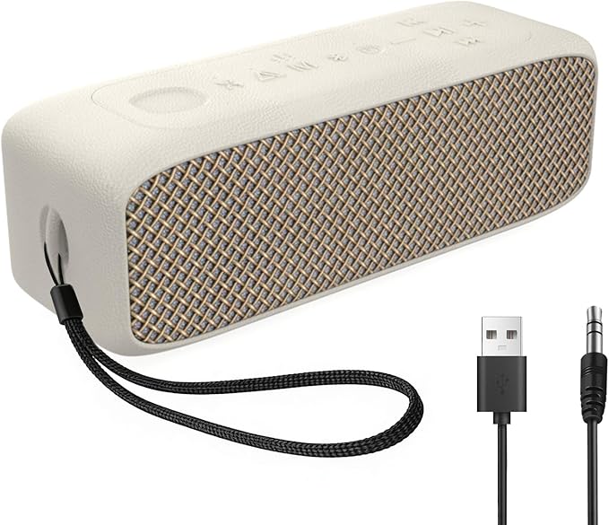 NOBIS 20W Speakers Bluetooth Wireless, IP68 Waterproof Speaker, Up to 24H Playtime, TWS Pairing, Bluetooth 6.0, EQ Mode，Hands-Free Call with App Control for Outdoor, Travel, Home