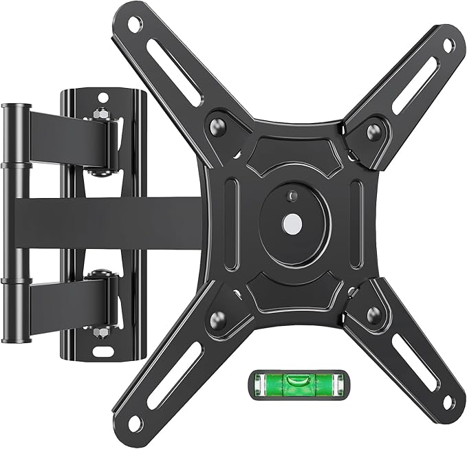 ELIVED Full Motion TV Monitor Wall Mount for Most 14-42 Inch LED LCD Flat Screen TVs & Monitors, Swivel Tilt Extension Rotation tv Mount Bracket Max VESA 200x200mm, up to 44 lbs.