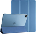 ProCase Smart Case for iPad Pro 12.9 2022/2021/2020/2018, Slim Stand Hard Back Shell Smart Cover for iPad Pro 12.9" 6th Gen/5th Gen/4th Gen/3rd Gen -Blue