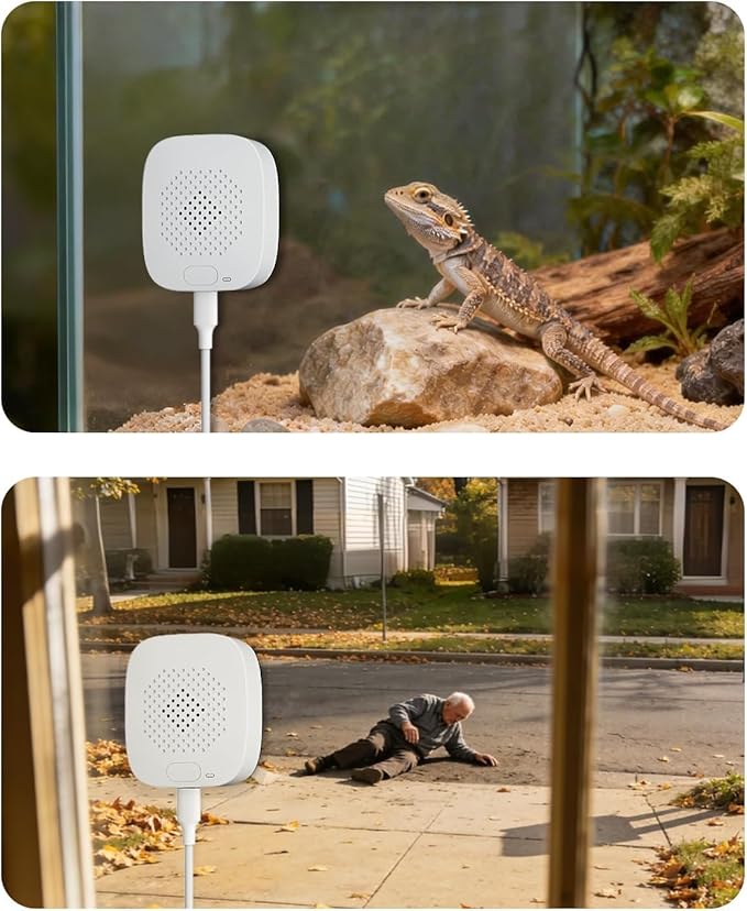 LongPlus 8MP 4K Window Camera, 5GHz & 2.4GHz WiFi Camera for Home Security with Color Night Vision, 24/7 Recording, Person/Motion Detection, Easy Install 2Pack