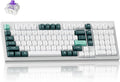 Keychron Q5 HE Rapid Trigger Gaming Keyboard Wireless with Hall Effect Gateron Double-Rail Magnetic Switch Adjustable Actuation, 2.4 GHz/Bluetooth/Wired QMK RGB Aluminum for Mac Windows Linux - White