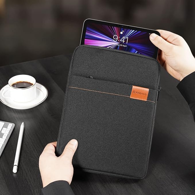 NIDOO Tablet Sleeve Bag 8 inch for 8.3" iPad mini 6/7.9" iPad mini 5/8" Lenovo Tab M8 Gen / 8.7" Galaxy Tab A7 / 8" Huawei MatePad T 8 Water Repellent Vertical Laptop Case Pouch