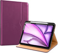 VIKESI Case for iPad Air 13 inch (M4) 2026 / (M3) 2025 / (M2) 2024,Premium Leather Folio,Apple Pencil Holder,Auto Sleep/Wake,Stand Cover - Purple