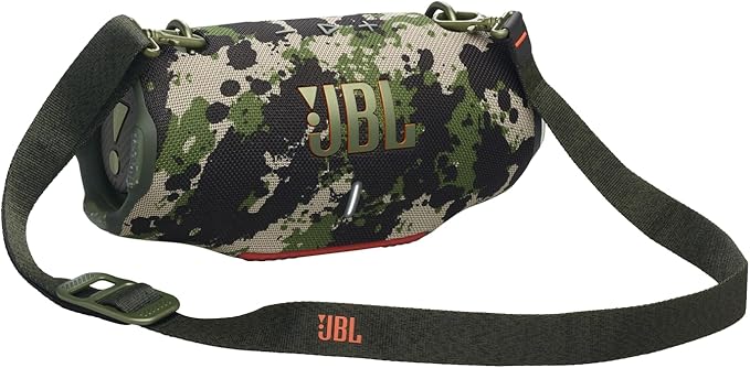 JBL Xtreme 4 - Portable Bluetooth Speaker, Powerful Sound and Deep Bass, IP67 Waterproof, 24 Hours of Playtime, Powerbank, Auracast for Multi-Speaker Pairing (Camo)