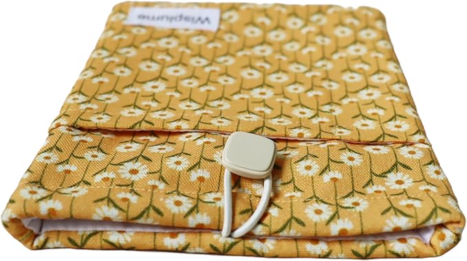 Padded eReader Sleeve Tablet Bag Pouch for eReader Paperwhite, Colorsoft,Signature Edition, Voyage,Scribe/Kobo eReader,Book Protector for Paperbacks and Small Hardcovers (Yellow, Medium)