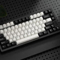 Chilkey ND75 Mechanical Keyboard: 75% Percent Aluminum Wireless Gaming Keyboard with Screen, Quick Assembly, BT/2.4G/USB-C, Hot Swappable Per-key RGB Custom Black Key Board for Laptop Office PC
