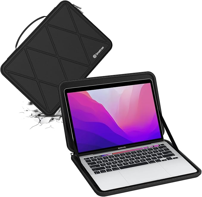 Smatree Hard EVA Protective Sleeve Compatible for 13.3 inch Apple MacBook Pro M2 A2338/M1 A2289, for MacBook Pro 2020/2019/2018/2017/2016/A2251, for MacBook Air M1 2020/2019/2018/A2337/A2179 (X8026)