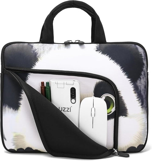 11.6 12 12.5 inch Two Pockets Laptop Sleeve Chromebook Case Ultrabook Case Notebook Tablet Case Neoprene Handle for Men Women