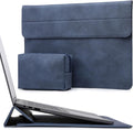 HYZUO 15-16 Inch Laptop Case Bag Sleeve with Stand Feature for MacBook Pro 16 M5/M4/M3/M2/M1 Pro/Max 2026-2019, XPS 15, MacBook Pro 15 2015-2012, Samsung Galaxy Book Flex 15, Navy Blue