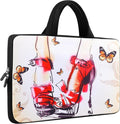icolor 11 11.6 12 12.1 12.5 inch Laptop Carrying Bag Chromebook Case Notebook Ultrabook Handle Bag Tote Tablet Cover Neoprene Sleeve Laptop for Women Shoes