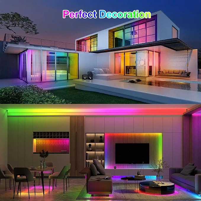 16.4FT WS2812B 5V LED Strip Lights 150 Individual Addressable RGB IC 5050SMD LEDs - Flexible White PCB IP67-30LEDs/m MagicRGB Dream Color for DIY Chasing Color Project (No Power Supply & Controller)